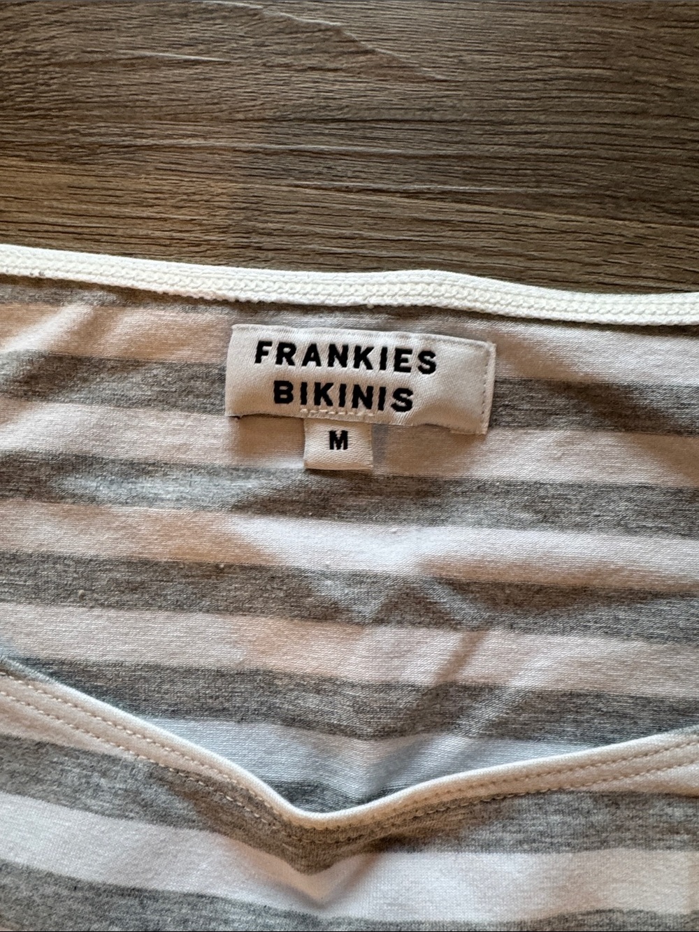 NWT Frankie's Bikinis Boulevard Cotton Cutout Mini Dress - Picture 6 of 8